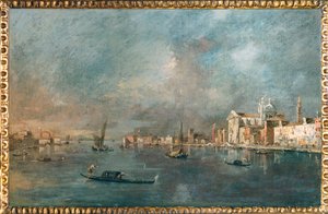 View of the Giudecca Canal and the Zattere