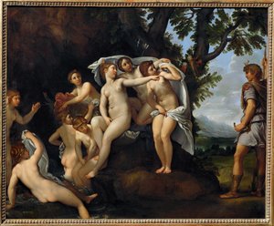 Actaeon Changed into a Stag