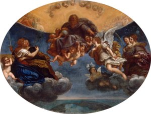 Eternal Father and Archangel Gabriel