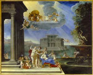 The Toilet of Venus or the Air by Francesco Albani
