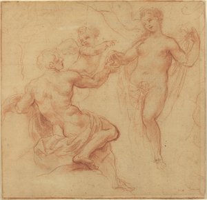 Paris Awarding the Apple to Venus
