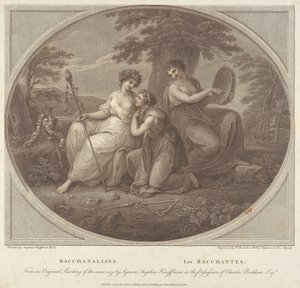 Bacchanalians by Francesco Bartolozzi
