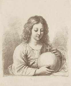 Christ with Globe by Francesco Bartolozzi