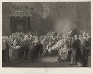 The Death of the Earl of Chatham by Francesco Bartolozzi
