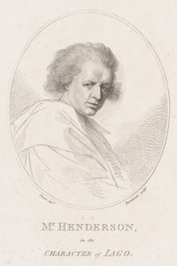 John Henderson, in the Character of Iago from Shakespeare