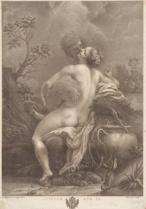 Jupiter and Io by Francesco Bartolozzi
