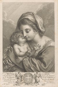 Mother and Child by Francesco Bartolozzi