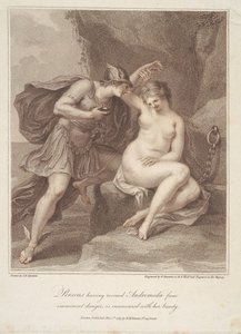 Perseus Having Rescued Andromeda From Imminent Danger, Is Enamoured With Her Beauty by Francesco Bartolozzi