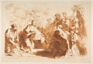 The Adoration of the Shepherds by Francesco Bartolozzi