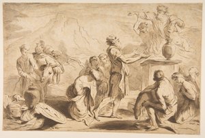The Sacrifice of Noah by Francesco Bartolozzi
