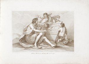 Title Page with Personification of Painting by Francesco Bartolozzi