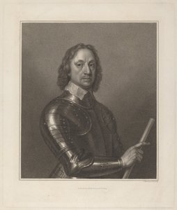 Oliver Cromwell by Francesco Bartolozzi after Robert Walker