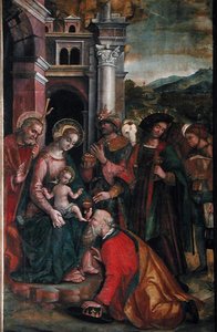 Adoration of the Magi, 1517 by Francesco Casella