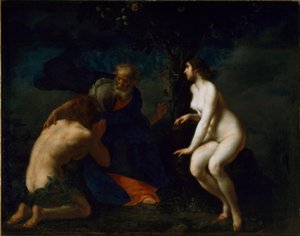 Adam and Eve by Francesco Furini