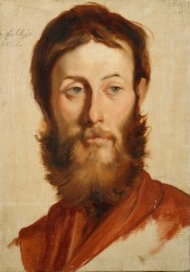 Portrait of the Painter Ernesto Rayper by Francesco Gandolfi