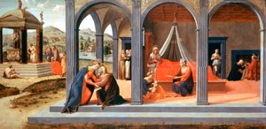 A Scene from St John the Baptist (detail), c1500-1540 by Francesco Granacci