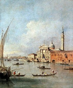 S. Giorgio Maggiore, Seen from the Giudecca by Francesco Guardi