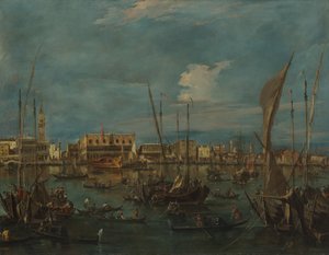 Venice from the Bacino di San Marco by Francesco Guardi