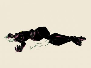 Minimalist Woman Resting by Francesco Gulina