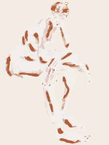 Quiet Contemplative Nude by Francesco Gulina