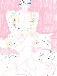 Young Woman Gaming by Francesco Gulina