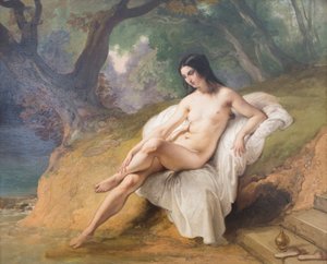 Bather by Francesco Hayez