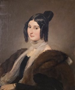 Portrait of Clara Maffei by Francesco Hayez