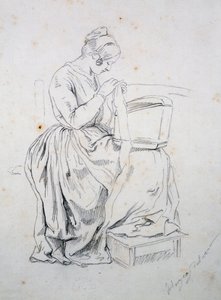 Study for Portrait of His Wife