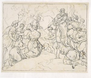 Moses Striking the Rock