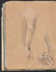 Verona Sketchbook: Arms and Hands with Drapery Page 78 by Francesco Lorenzi