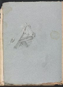 Verona Sketchbook: Drapery Study Page 10, 1760 by Francesco Lorenzi