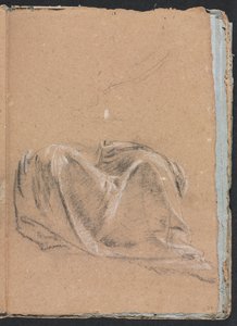 Verona Sketchbook: Drapery Study Page 35