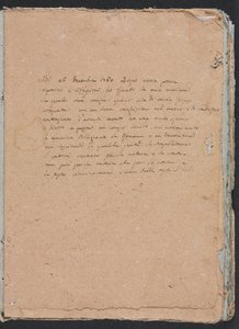 Verona Sketchbook: Inscription Page 1