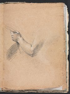 Verona Sketchbook: Left arm and hand (detail) by Francesco Lorenzi