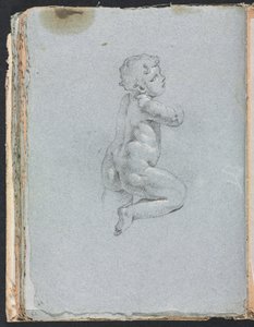 Verona Sketchbook: Putto in Profile, Page 64, 1760 by Francesco Lorenzi