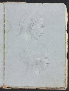 Verona Sketchbook: Two Heads Page 85