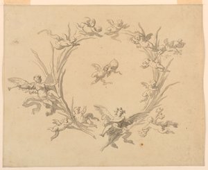 Study for Fresco Decoration, Quirinal Palace, Rome, 1815–16