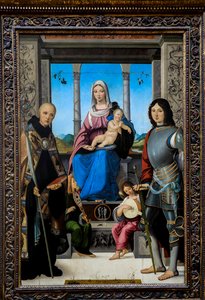The virgin and child