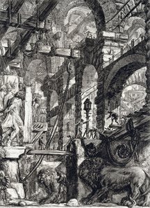 Prison V by Francesco Piranesi