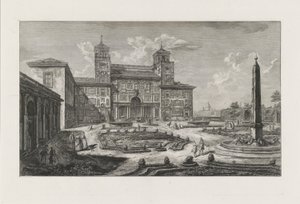 The Villa Medici by Francesco Piranesi