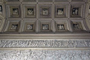 The Room of the Stuccoes (Camera degli Stucchi) of the Palazzo del Tè by Francesco Primaticcio