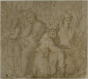Part of The Triumph and Exploits of Furius Camillus by Francesco Salviati