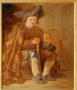 Old Man with a Hat by Francesco Sasso