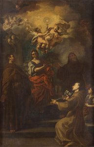 Adoration of the Eucharist by Francesco Solimena