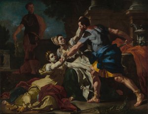 Death of Messalina by Francesco Solimena