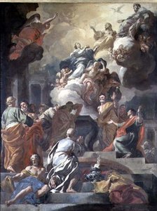 The Assumption of the Virgin by Francesco Solimena