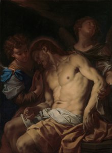 Dead Christ Supported by Angels