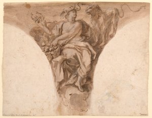 Africa, Design for a Pendentive in the Baptismal Vestibule of St. Peter