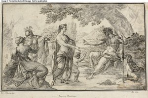 Judgement of Paris by Francesco Trevisani