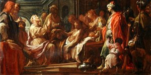 Study for Saint Matthew Resuscitating the Son of the King of Ethiopia by Francesco Trevisani